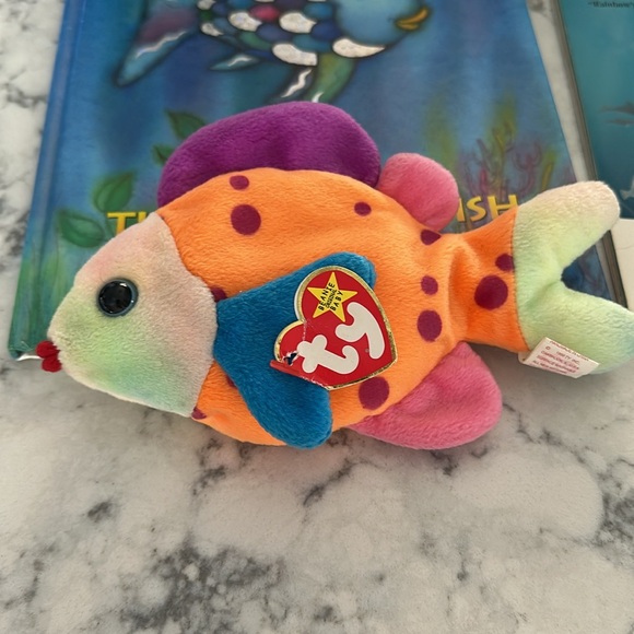 Rainbow Fish Book with Plush - Picture 5 of 10